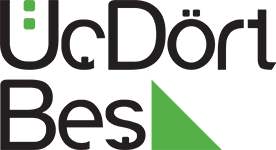 ÜçDörtBeş Yayınları logosu